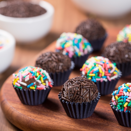 brigadeiro para festas ou eventos